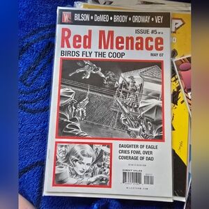 WildStorm Comic Book Red Menace #5, May 2007
